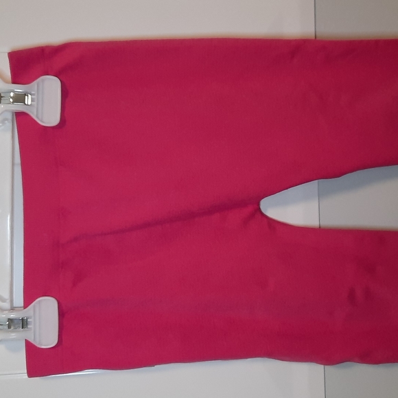 Hot Pink Leggings with Gems on Ankles **25% OFF 5+ items** - Picture 2 of 4